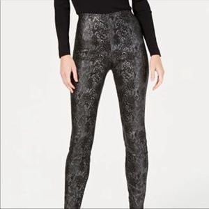 Womens INC Snake Print Pants